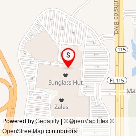Nails Spa & Beyond on Southside Boulevard, Jacksonville Florida - location map