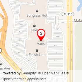 Claire's on Southside Boulevard, Jacksonville Florida - location map