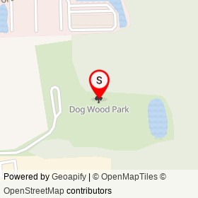 Dog Wood Park on , Jacksonville Florida - location map