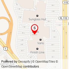 Charlotte Russe on Philips Highway, Jacksonville Florida - location map