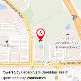 No Name Provided on Baymeadows Way, Jacksonville Florida - location map