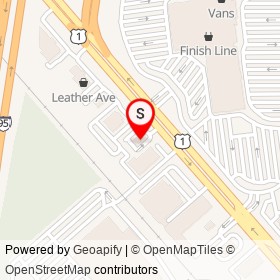 Arby's on Philips Highway, Jacksonville Florida - location map