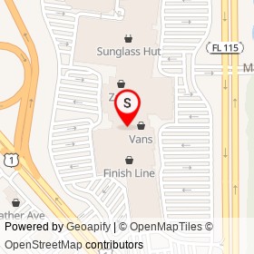 The Children's Place on Philips Highway, Jacksonville Florida - location map