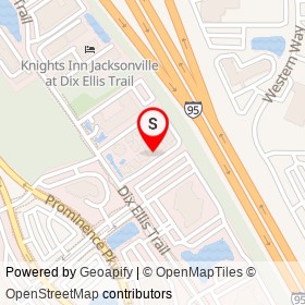 No Name Provided on Dix Ellis Trail, Jacksonville Florida - location map