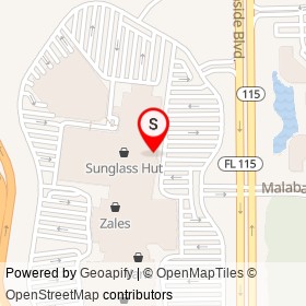 Ruby Thai on Southside Boulevard, Jacksonville Florida - location map