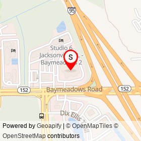 Adamec Harley-Davidson Jacksonville on Baymeadows Road, Jacksonville Florida - location map