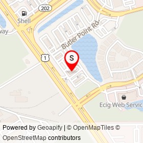 Whataburger on Philips Highway, Jacksonville Florida - location map