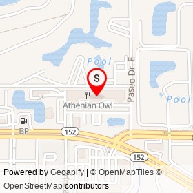 Patel Brothers on Paseo Drive South, Jacksonville Florida - location map
