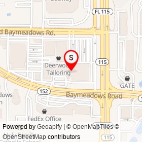 CVS on Baymeadows Road, Jacksonville Florida - location map