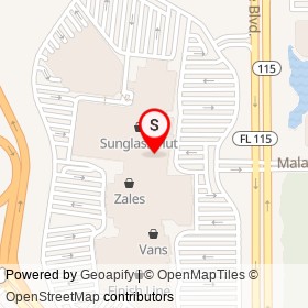 Sbarro on Southside Boulevard, Jacksonville Florida - location map