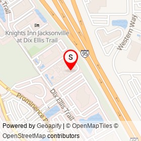 No Name Provided on I 95, Jacksonville Florida - location map