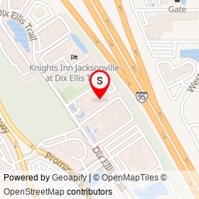 Quality Inn & Suites Jacksonville, FL on Dix Ellis Trail, Jacksonville Florida - location map