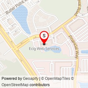 Ecig Web Services on Bonneval Road, Jacksonville Florida - location map