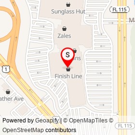 JoS. A. Bank on Philips Highway, Jacksonville Florida - location map