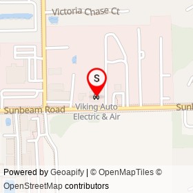 Viking Auto Electric & Air on Sunbeam Road, Jacksonville Florida - location map
