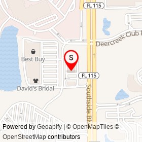 Cold Stone Creamery on Southside Boulevard, Jacksonville Florida - location map