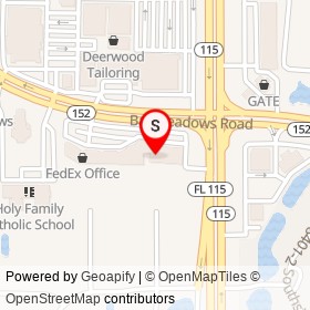 Sushi House on Baymeadows Road, Jacksonville Florida - location map