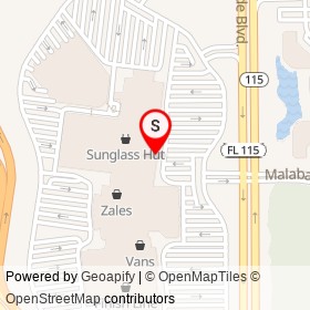 Sushi Burrito on Southside Boulevard, Jacksonville Florida - location map