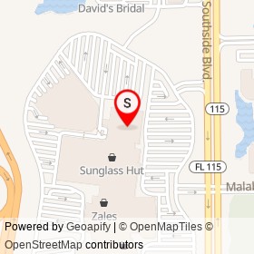 Sears on Southside Boulevard, Jacksonville Florida - location map