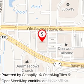 Rowe's IGA on Old Baymeadows Road, Jacksonville Florida - location map