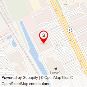 BJ's Wholesale on Philips Highway, Jacksonville Florida - location map