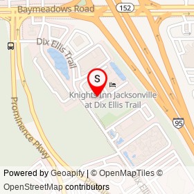 No Name Provided on Dix Ellis Trail, Jacksonville Florida - location map