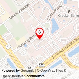 Hometown Inn & Suites on Mustang Road, Jacksonville Florida - location map