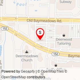 Pho Dim Sum on Baymeadows Road, Jacksonville Florida - location map
