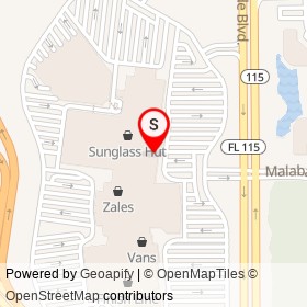 Chao Cajun on Southside Boulevard, Jacksonville Florida - location map