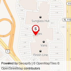 Spencer's on Philips Highway, Jacksonville Florida - location map