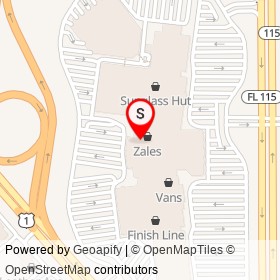 American Eagle Outfitters on Philips Highway, Jacksonville Florida - location map