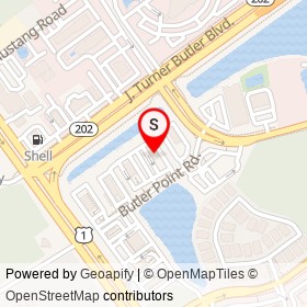 Wendy's on Butler Point Road, Jacksonville Florida - location map