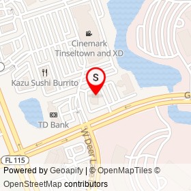 Seven Bridges Grille & Brewery on Gate Parkway, Jacksonville Florida - location map