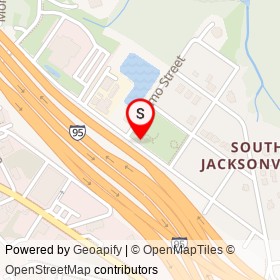 No Name Provided on Southampton Road, Jacksonville Florida - location map