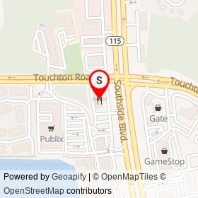 Copeland's on Touchton Road, Jacksonville Florida - location map