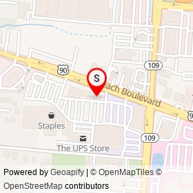 T-Mobile on Beach Boulevard, Jacksonville Florida - location map