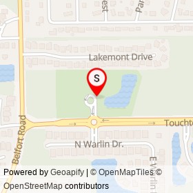 Touchton Road Park on , Jacksonville Florida - location map