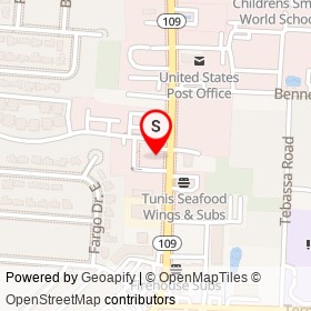 Sunoco on Barnhill Drive, Jacksonville Florida - location map