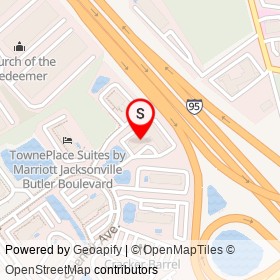 Extended Stay America - Jacksonville - Lenoir Avenue East on I 95, Jacksonville Florida - location map