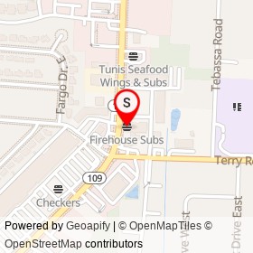 Firehouse Subs on University Boulevard South, Jacksonville Florida - location map