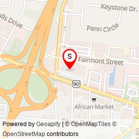 Gangnam Korean on Fairmont Street, Jacksonville Florida - location map