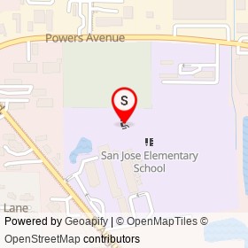 No Name Provided on San Jose Elem Ac, Jacksonville Florida - location map