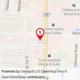 Zaxby's on Barnhill Drive, Jacksonville Florida - location map