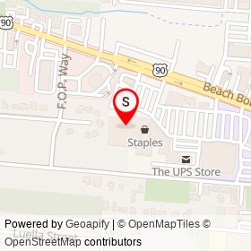 HabiJax ReStore on Sharon Terrace, Jacksonville Florida - location map