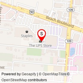 Sushi & Sub on Cruz Road, Jacksonville Florida - location map