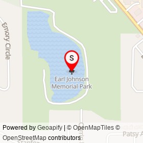 Earl Johnson Memorial Park on , Jacksonville Florida - location map