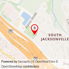 No Name Provided on Bee Street, Jacksonville Florida - location map