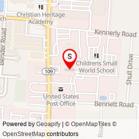 Baptist Primary Care Center on University Boulevard South, Jacksonville Florida - location map