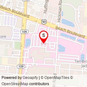 No Name Provided on University Boulevard South, Jacksonville Florida - location map