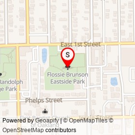 Flossie Brunson Eastside Park on , Jacksonville Florida - location map